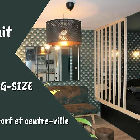 Apartmán Superbe Entre Le Port Et Le Centre - Lit King-size, Wifi & Netflix Gratuit